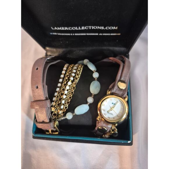 Analog Quartz Women La Mer Watch Adventure Vintage Very Nice Never Worn.. main image 6